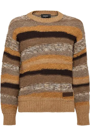 Dsquared2 Striped wool jumper
