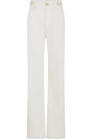 Paco rabanne Paillette-embellished flared jeans
