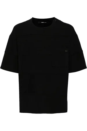 SONGZIO Panther logo-embroidered T-shirt