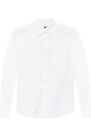 Eytys Otis perforated cotton shirt
