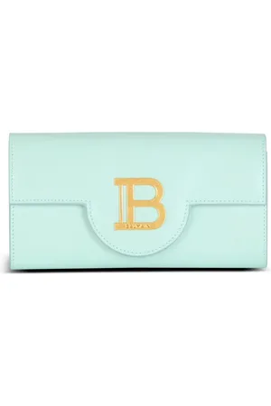 Balmain B-Buzz leather wallet