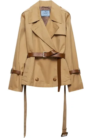 Prada Belted trench jacket