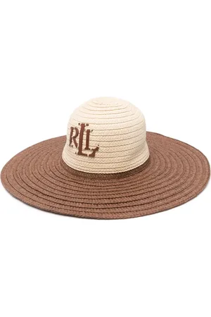 Ralph Lauren Logo-appliqué paper sun hat
