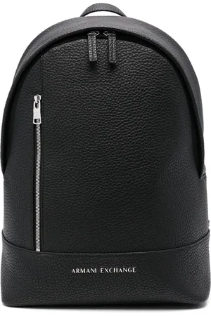 Armani Exchange Logo-plaque backpack