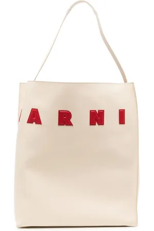 Marni Small Museo leather tote bag