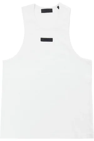 FEAR OF GOD Logo-appliqué cotton tank top
