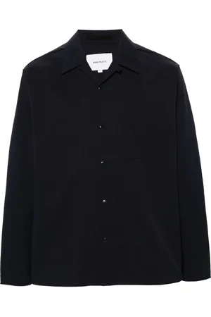 Norse projects Carsten press-stud shirt
