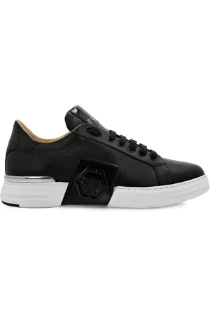 Philipp Plein Logo-appliqué lace-up sneakers