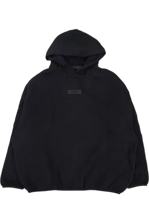 FEAR OF GOD Front logo patch panelled hoodie
