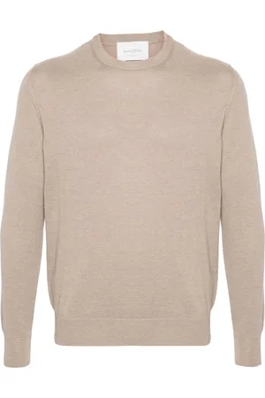 BALLANTYNE Crew-neck fine-knit jumper