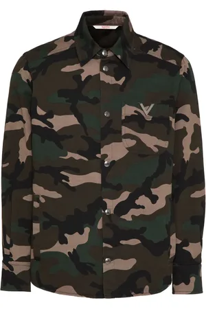 VALENTINO GARAVANI Camouflage-pattern cotton jacket