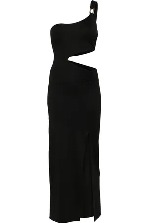 FISICO Cut-out jersey maxi dress