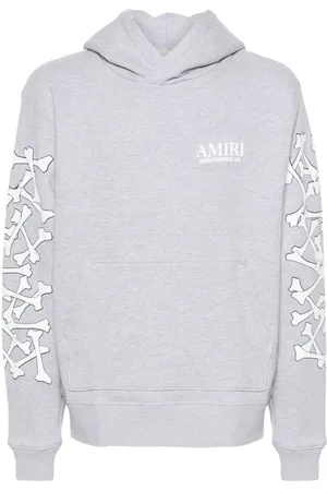AMIRI Bones Stacked lyocell hoodie