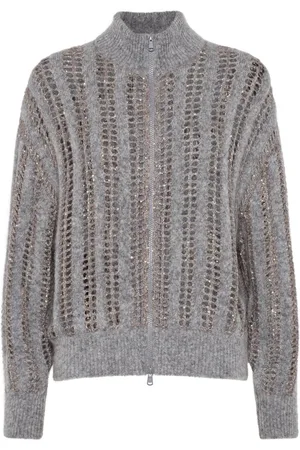 Brunello Cucinelli Open-knit cardigan
