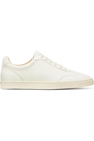 Brunello Cucinelli Logo-print leather sneakers