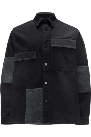 J.W.Anderson Patchwork-design cotton shirt
