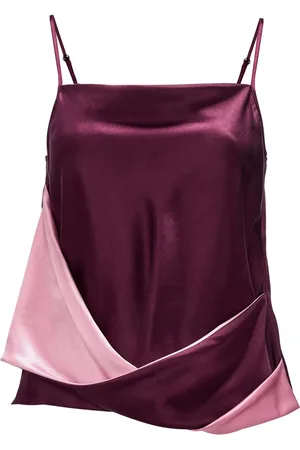 J.W.Anderson Draped satin tank top
