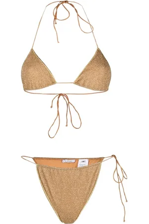 Oseree Glitter lurex bikini set