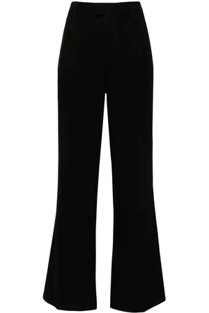 7 for all Mankind Pressed-crease wide-leg jeans