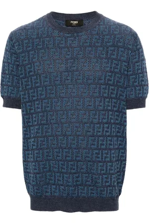 Fendi FF-jacquard knitted jumper