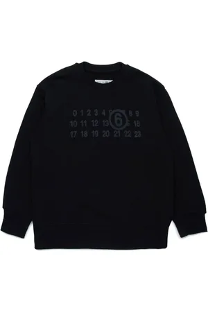 Maison Margiela Logo-print cotton sweatshirt