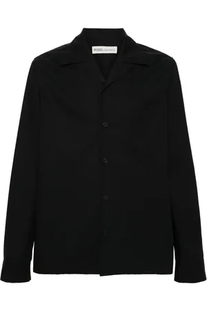 MODES GARMENTS Camp-collar poplin shirt