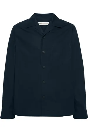 MODES GARMENTS Camp-collar poplin shirt