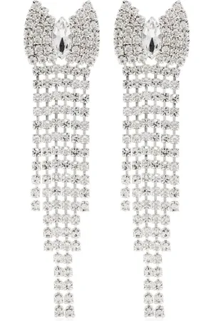 MAGDA BUTRYM Crystal-embellished chandelier earrings
