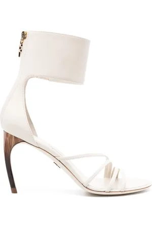 Salvatore Ferragamo 85mm multi-way strap leather sandals