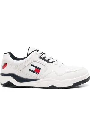 Tommy Hilfiger Logo-print leather sneakers