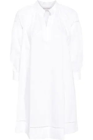 Ermanno Firenze Poplin mini dress