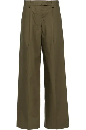 MODES GARMENTS Poplin straight-leg trousers