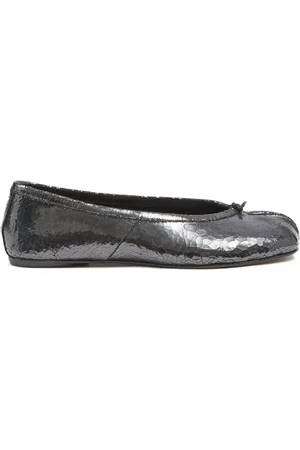 Maison Margiela Tabi leather ballerina shoes