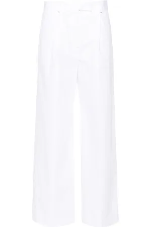 MODES GARMENTS Poplin straight-leg trousers