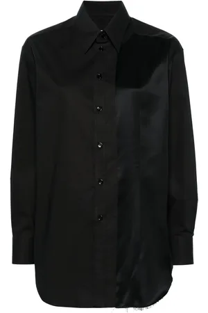 Maison Margiela Panelled cotton shirt
