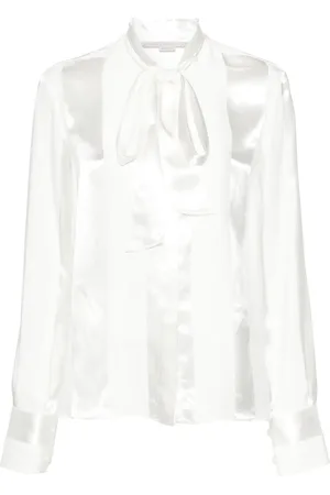 Stella McCartney Pussy-bow collar shirt