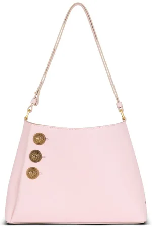 Balmain Emblème leather shoulder bag