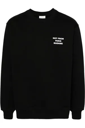 Drôle de Monsieur Le Sweatshirt Slogan top