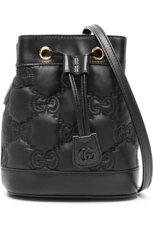 Gucci GG Supreme matelassé bucket bag