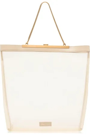 Khaite Augusta mesh tote bag