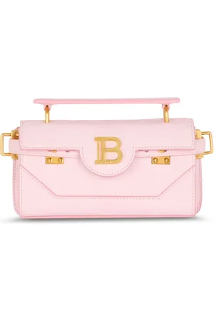 Balmain B-Buzz 19 leather tote bag