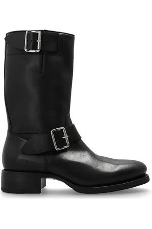 Dsquared2 Buckled leather boots