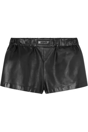 VERSACE Leather boxer shorts