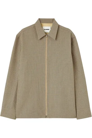Jil Sander Zip-up wool shirt