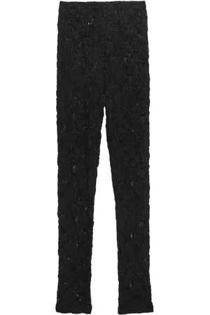 Msgm Lace knitted trousers