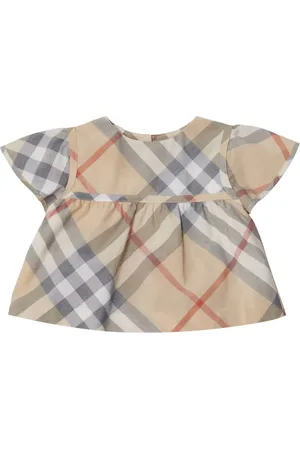 Burberry Check cotton blouse