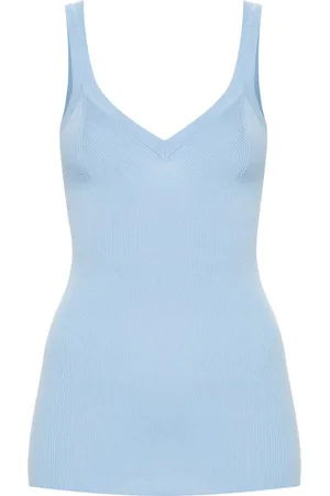 P.A.R.O.S.H. Fine-ribbed tank top