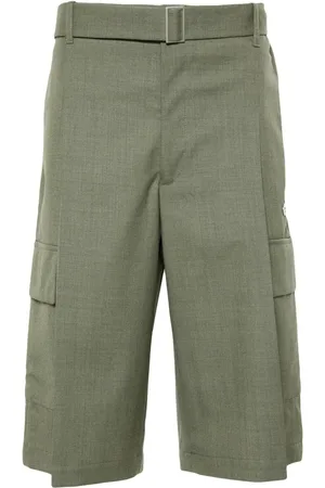 Etudes Envol belted tailored shorts