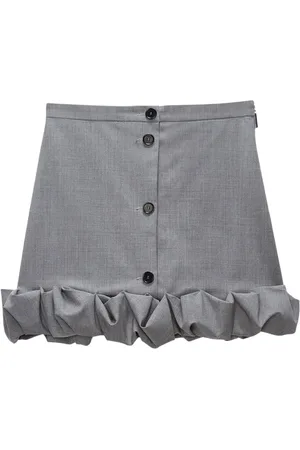 Msgm Ruffle-hem mini skirt