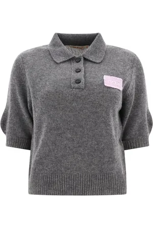 Marni Logo-appliqué cashmere sweater
